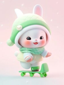 Xu hướng mascot 3D 2025 mới nhất