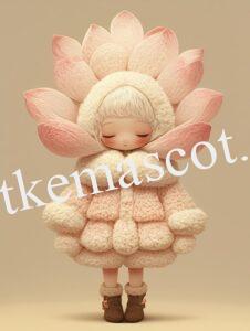 Thiết kế mascot hình hoa theo giá rẻ 7 mascot 47 1