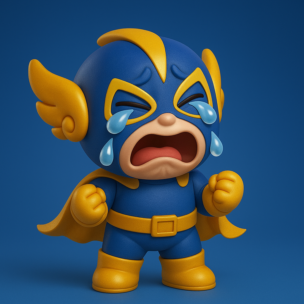 Thiết kế mascot Super Hero Illustration