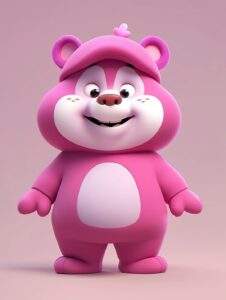 Thiết kế mascot 3D Kinh doanh theo yêu cầu