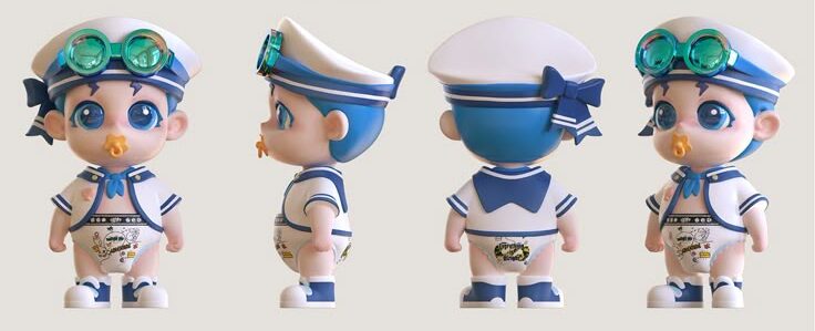 Thiết kế mascot 3D theo mẫu
