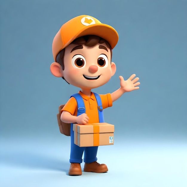 Thiết kế mascot shipper