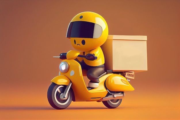 Thiết kế mascot shipper