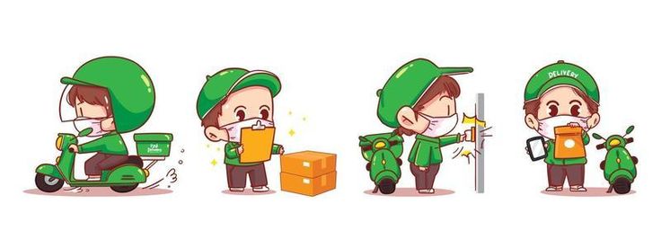 Thiết kế mascot shipper