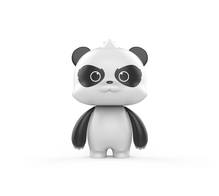 thiết kế mascot trơn và mascot lông