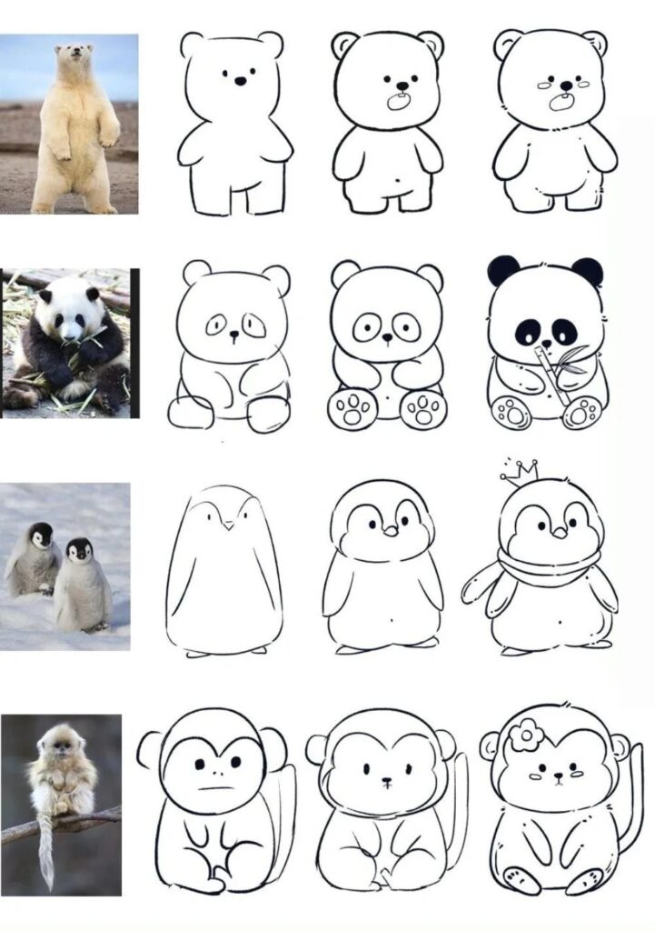Thiết kế mascot vẽ theo ảnh thật