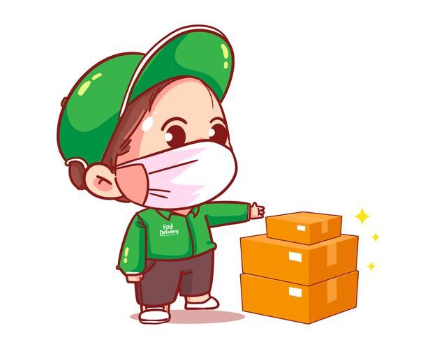 Thiết kế mascot shipper