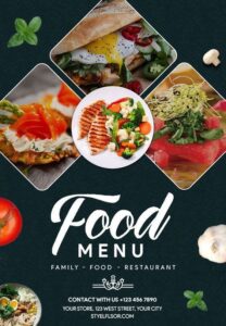 Thiết kế menu nhựa giá cao